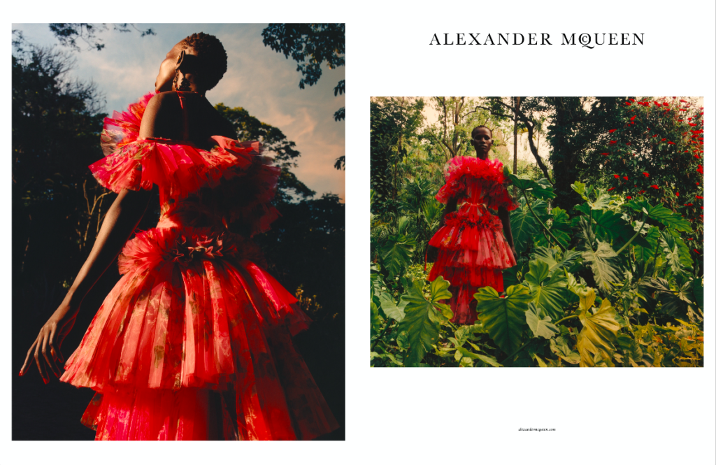 Alexander McQueen SS18 by Jamie Hawkesworth